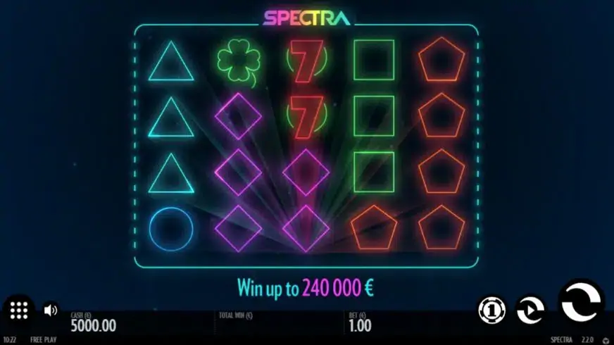 Spectra slot screenshot 1