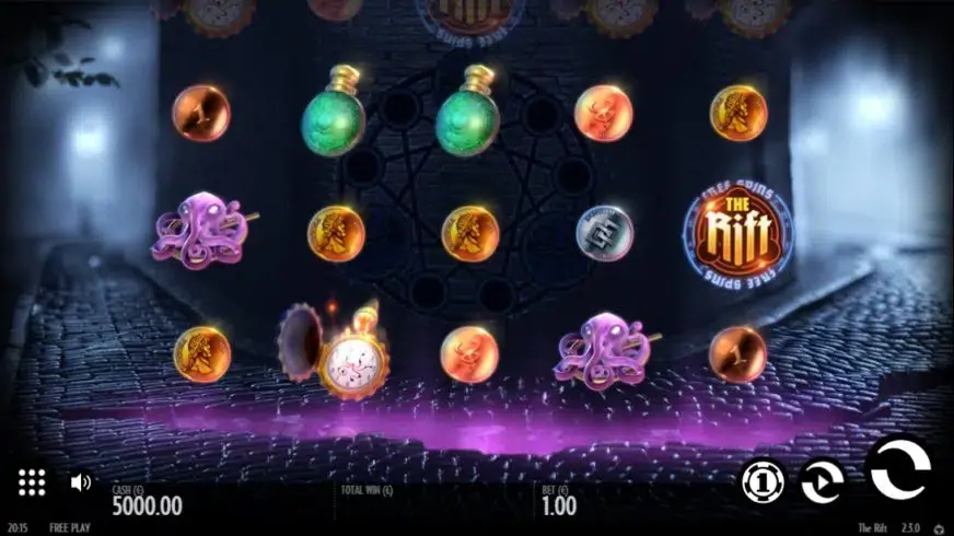 The Rift slot screenshot 2