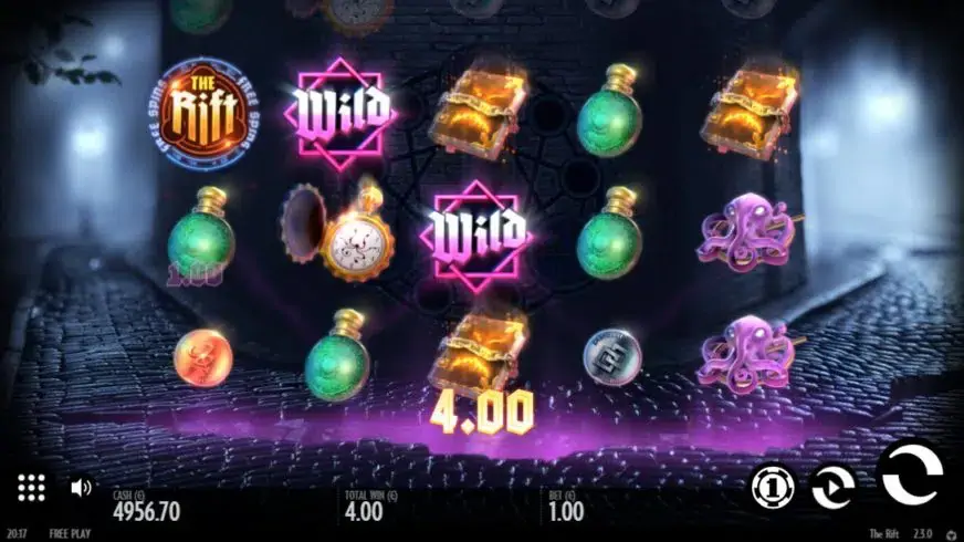 The Rift slot screenshot 1