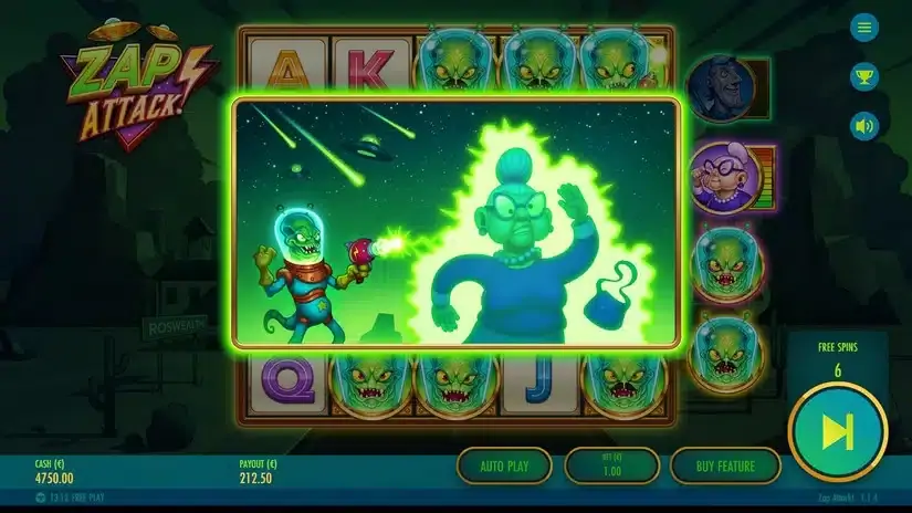 Zap Attack slot screenshot 7