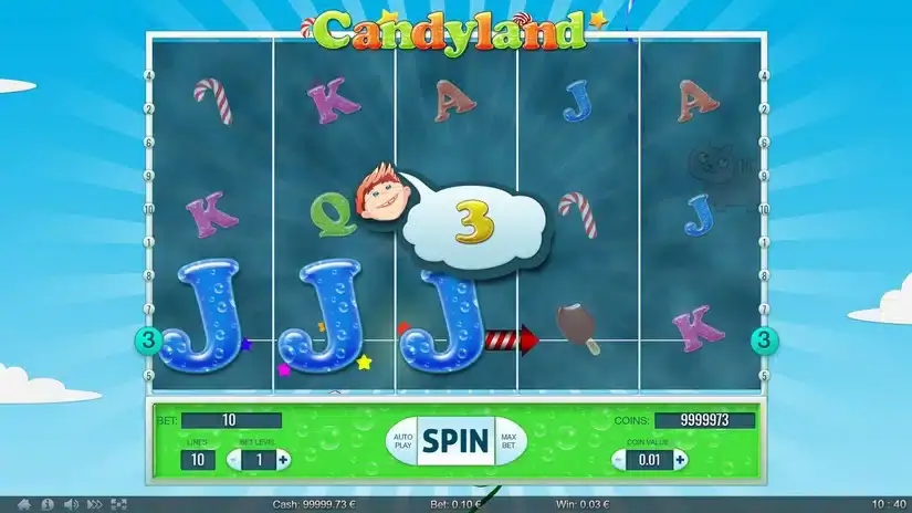 Candyland slot screenshot 2