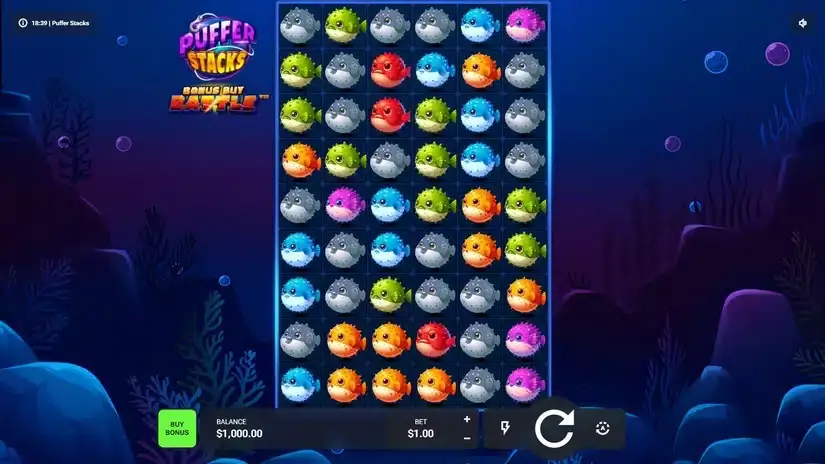 Puffer Stacks slot screenshot 1