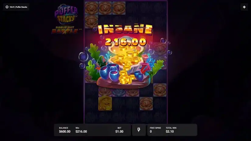 Puffer Stacks slot screenshot 5