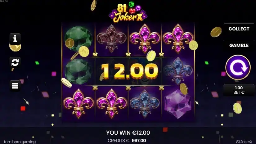 81 JokerX slot screenshot 2