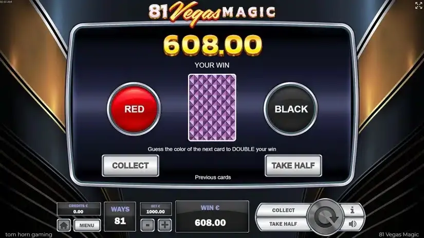81 Vegas Magic slot screenshot 3