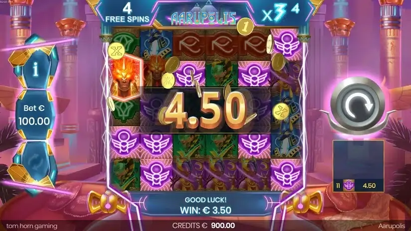 Aarupolis slot screenshot 4