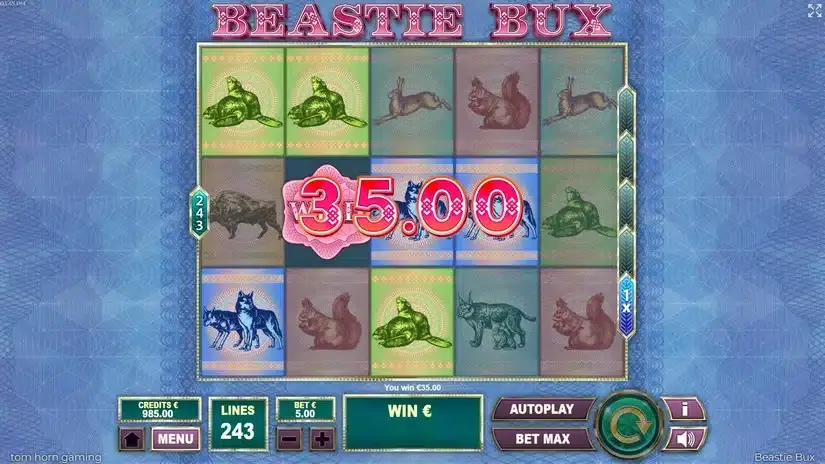 Bestie Bux slot screenshot