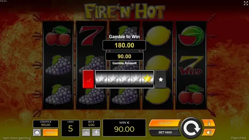 Fire’n’Hot slot screenshot 3