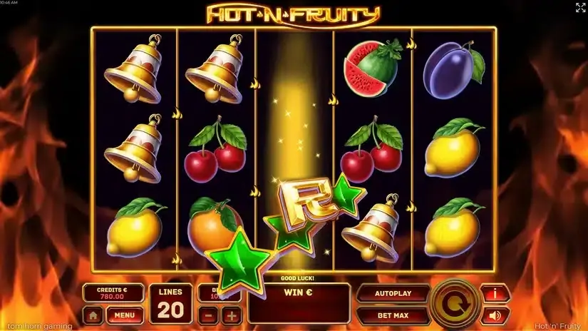 Hot’n’Fruity slot screenshot 2