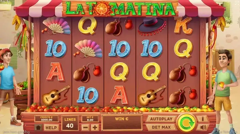 La Tomatina slot screenshot 1