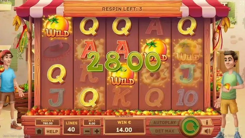 La Tomatina slot screenshot 4