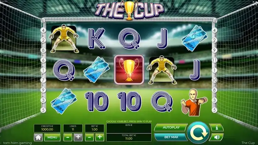 The Cup slot screenshot 1