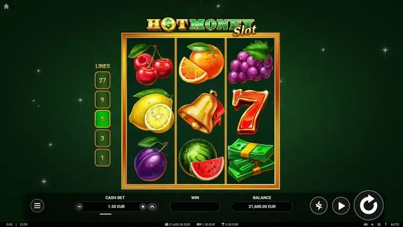 Hot Money Slot slot screenshot 1