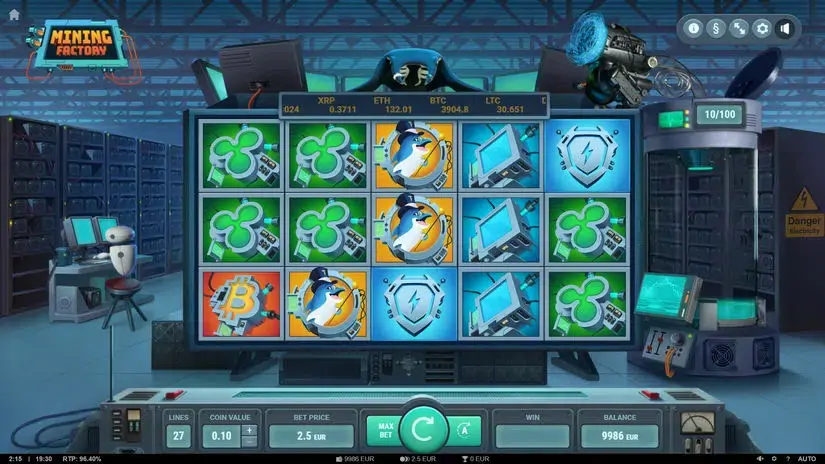 Mining Factory slot screenshot 3