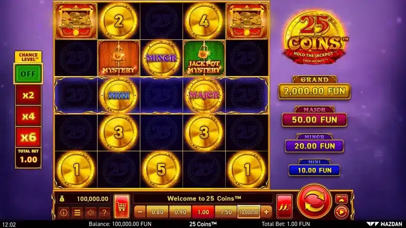 25 Coins™ slot screenshot 1