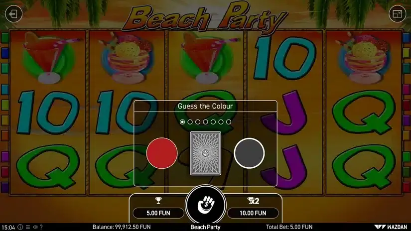 Beach Party slot screenshot 4