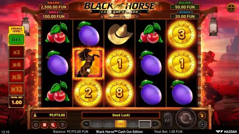 Black Horse™ Cash Out Edition slot screenshot 5