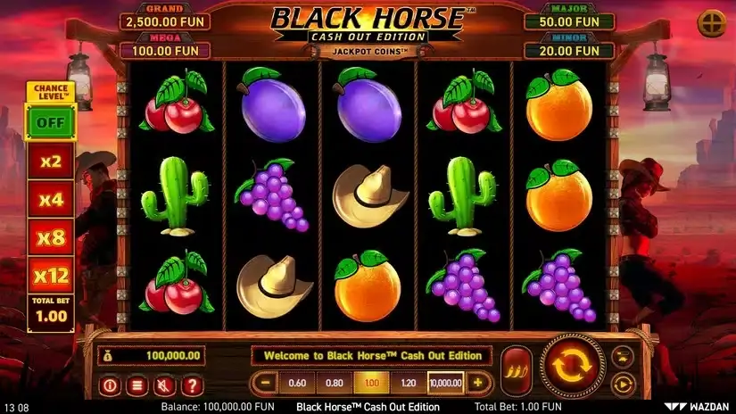 Black Horse™ Cash Out Edition slot screenshot 1