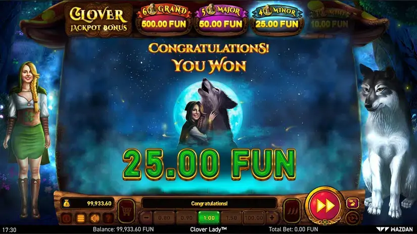 Clover Lady™ slot screenshot 5