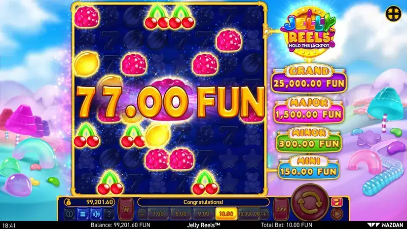Jelly Reels™ slot screenshot 3
