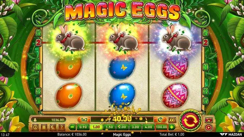 Magic Eggs slot screenshot 3
