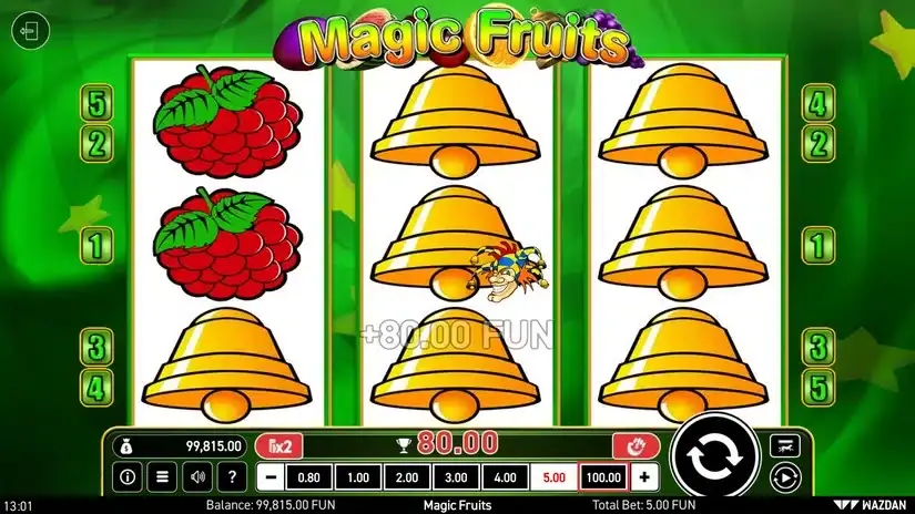 Magic Fruits slot screenshot 3