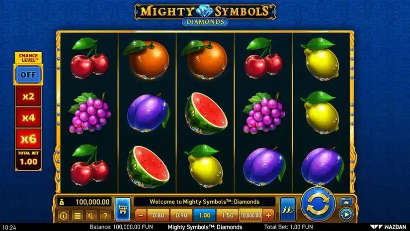 Mighty Symbols™: Diamonds slot screenshot 1