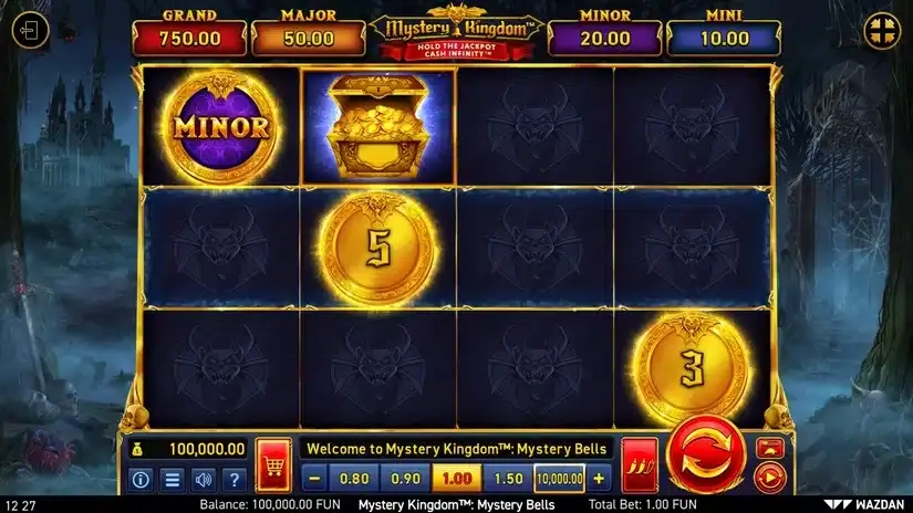 Mystery Kingdom™: Mystery Bells slot screenshot 1