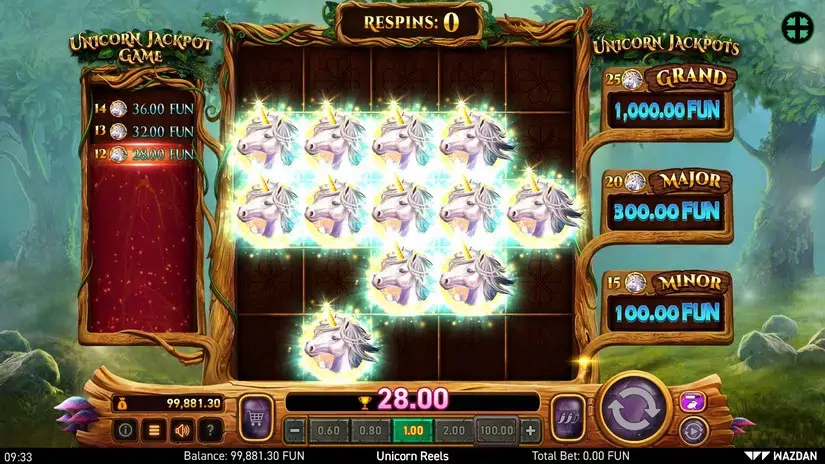 Unicorn Reels slot screenshot 5