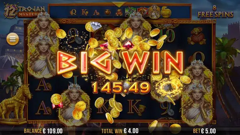 12 Trojan Mysteriesa slot screenshot 9