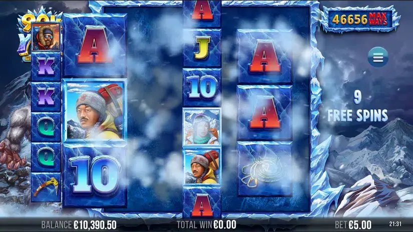 90K Yeti Gigablox slot screenshot 5