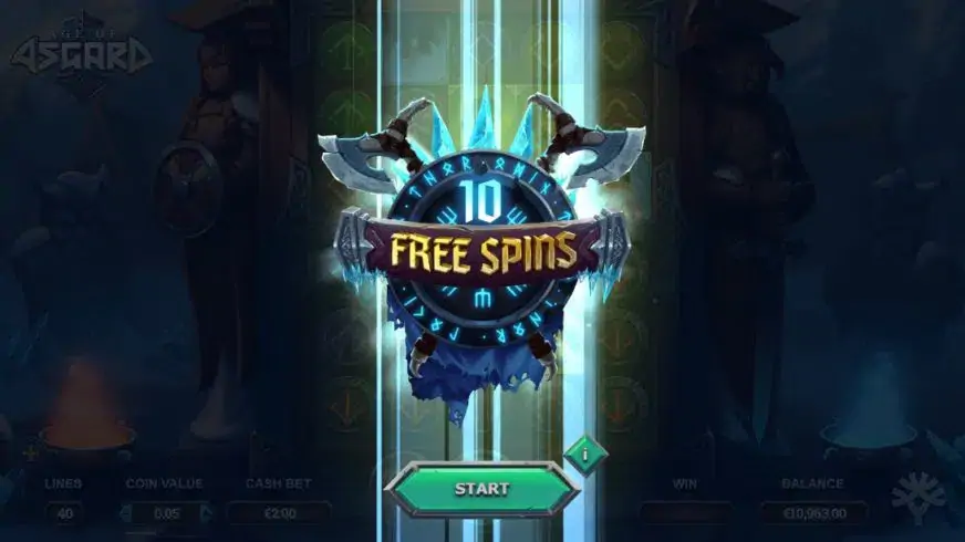 Age of Asgard slot screenshot 3