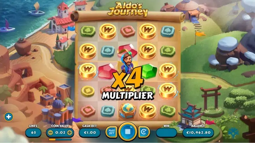 Aldo’s Journey slot screenshot 2