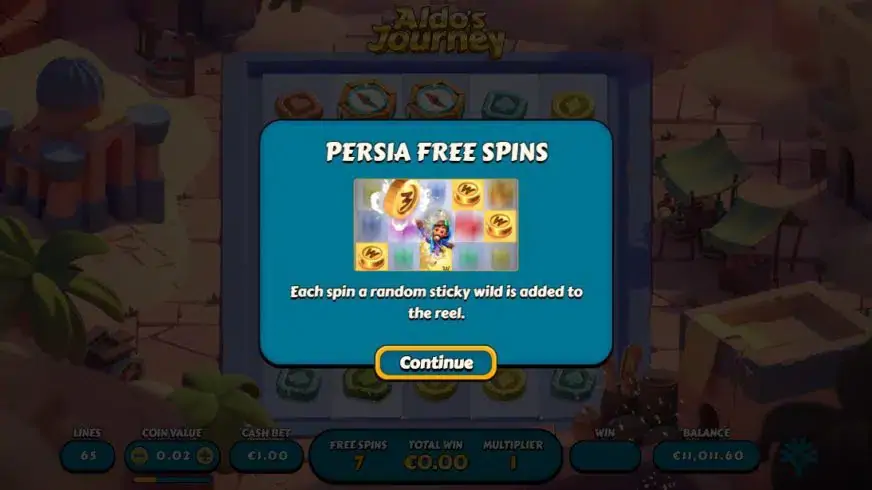 Aldo’s Journey slot screenshot 5