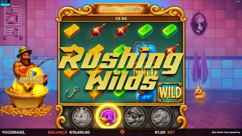 Bob Marlin Goes Splashing slot screenshot 4