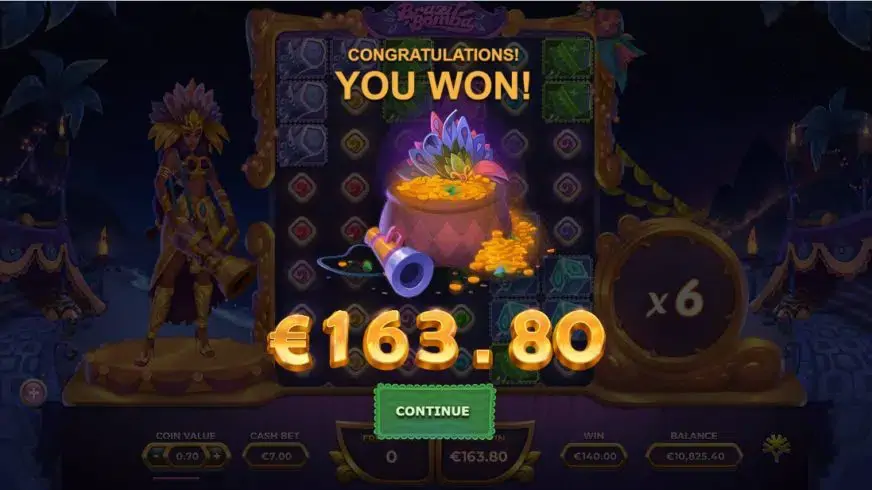 Brazil Bomba slot screenshot 5