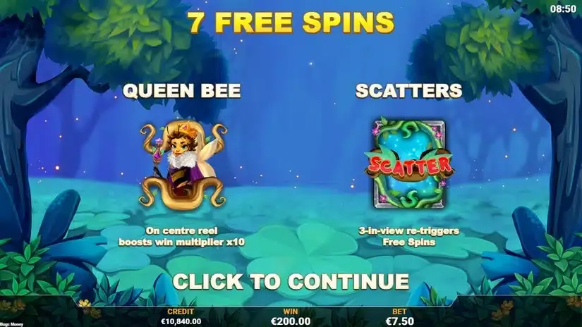 Bugs Money slot screenshot 4