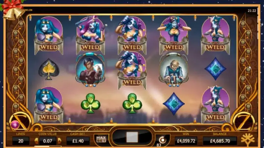 Cazino Zeppelin slot screenshot 3