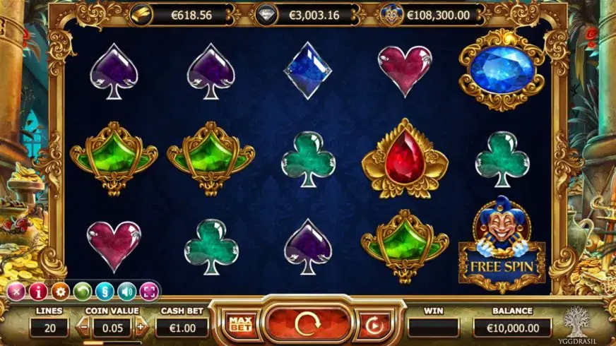Empire Fortune slot screenshot 2