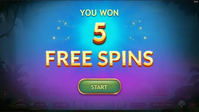 Gator Gold Deluxe Gigablox slot screenshot 4