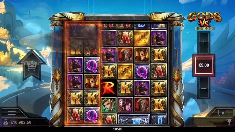 Gods vs Gigablox slot screenshot 2