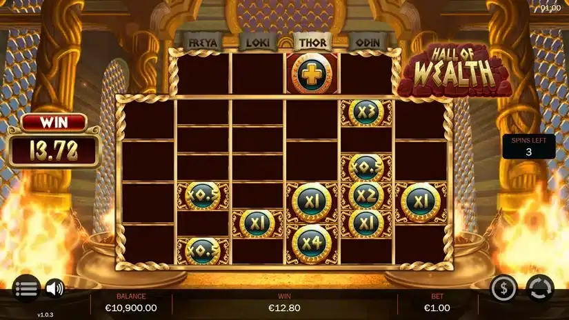 Hall of Wealth slot screenshot 5