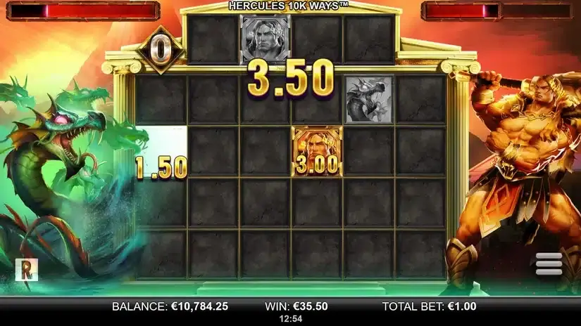 Hercules 10k Ways slot screenshot 5