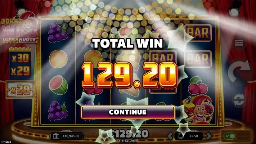 Jokrz Wild Ultranudge slot screenshot 8