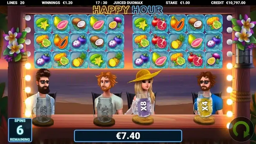 Juiced DuoMax slot screenshot 4