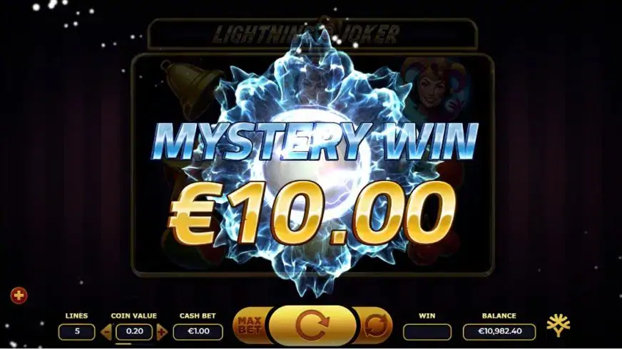 Lightning Joker slot screenshot