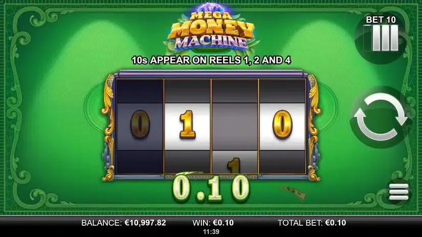 Mega Money Machine slot screenshot 4