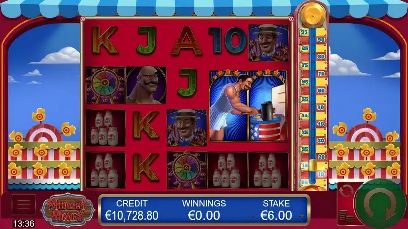 Midway Money slot screenshot 3