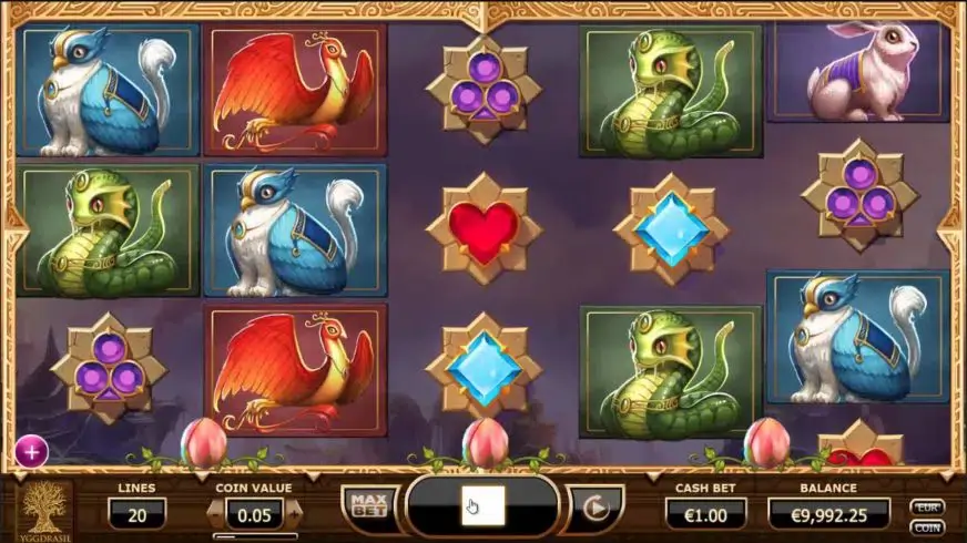 Nirvana slot screenshot 2