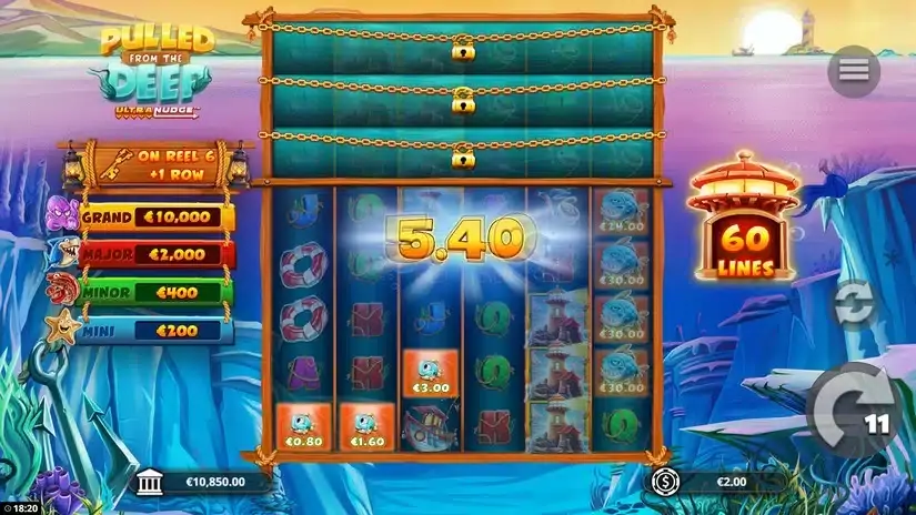 Pulled From The Deep UltraNudge slot screenshot 4